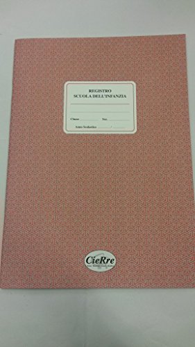 REGISTRO SCUOLA INFANZIA F.TO 34X24 CM