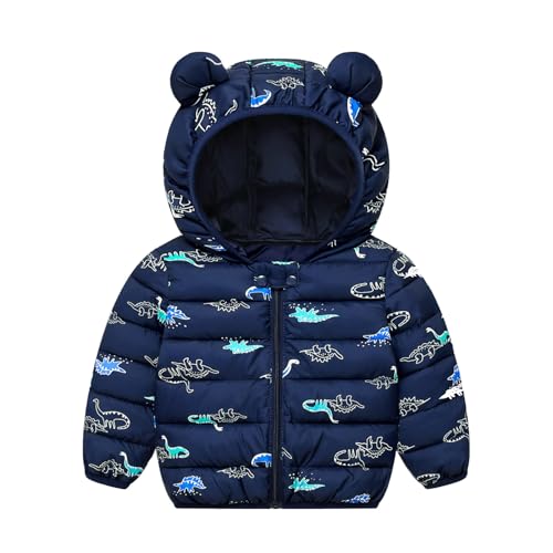 Listado de Chaquetas y abrigos para Bebé disponible en línea. 49 Chaqueta con Capucha para niños y niñas, Abrigo con Capucha para niños con Estampado Kawaii con Capucha para Invierno y otoño 2025 Y2K, F-926 Navy Baby Month, 12 Months