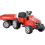Trator Massey Ferguson, Biemme, Elétrico, 6V, Com Caçamba