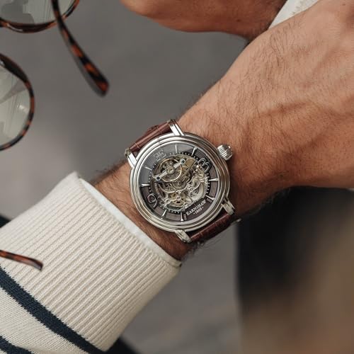 Image of Thomas Earnshaw Longcase Analog Black Dial Men's Watch-ES-8011-02