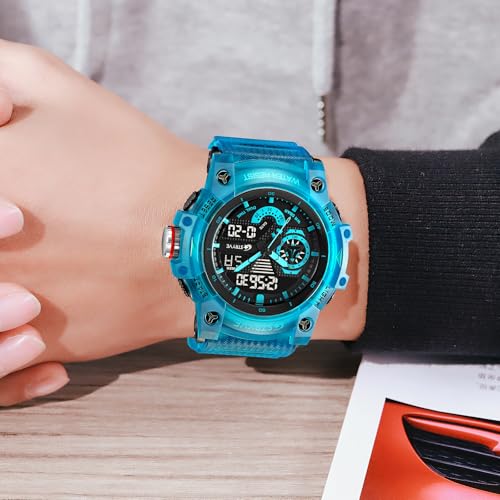 Image of Gosasa Men's Watches Multi Function Military S-Shock Sports Watch LED Digital Waterproof Alarm Watches