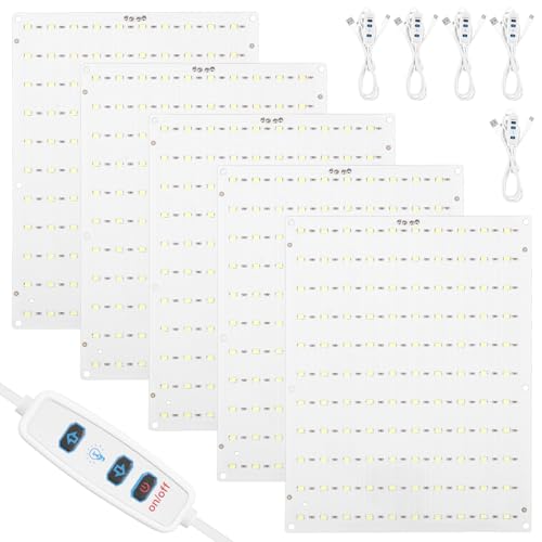 Lot de 5 cartes de rétroéclairage LED lithophane compatibles avec les impressions CMJN avec port USB C, pour imprimante 3D Bambu Lab A1/A1/P1P/P1S/X1C/X1E AMS, art photographique en relief