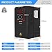 15KW 20HP VFD Variable Frequency Drive, 380V–440V 3 Phase Input & Output, 32A Inverter for Spindle Motor, CNC Machine & Industrial Motor Speed Control (0–3200Hz)