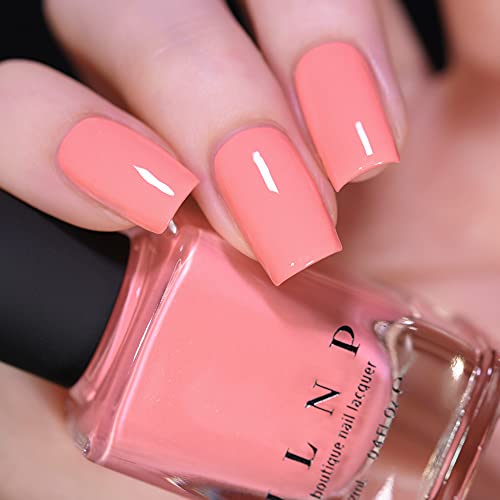 Image of ILNP Hailey - Soft Hibiscus Pink Holographic Nail Polish