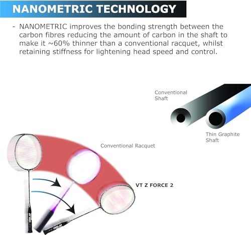 Image of Yonex Voltric Z Force II Professional Badminton Racquet with free Full Cover | Tri-voltage system | Made in Japan