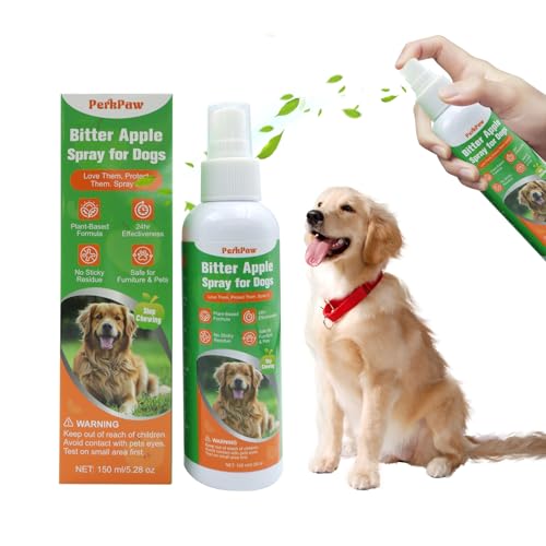 PerkPaw Bitter Apple Spray for Dogs to Stop Chewing