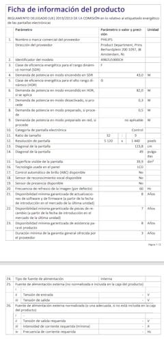 Philips 5000 Series 49B2U5900CH-00 Led Display 48.8'' 5120 x1440 Pixel Dual Qhd Lcd Nero - 11