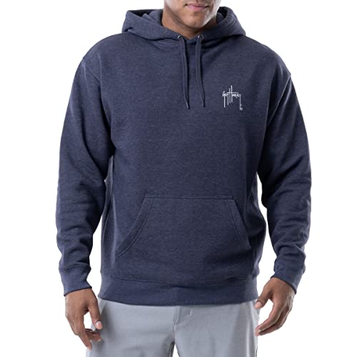 Guy Harvey Men's Soft Fleece Pullover Hoodie