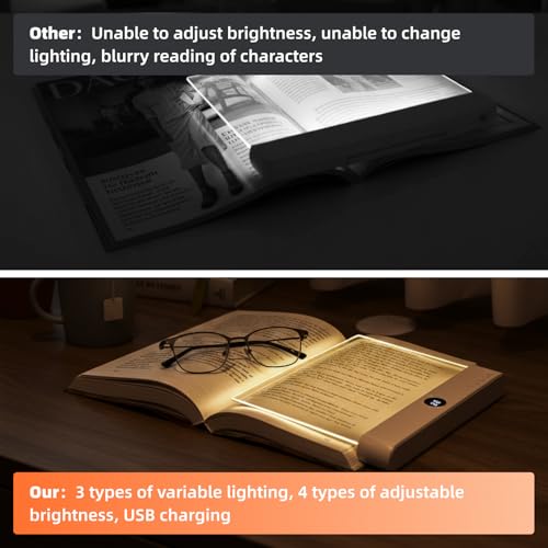 Lampe de lecture LED rechargeable avec clip pour lit - 6