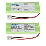 Kastar Cordless Battery (2 Pack), Ni-MH 2.4V 800mAh, Replacement for BT-18443 BT-28443 89-1337-00-00 VTech LS-6115 LS-6117 LS-6125 LS6126 LS6225 Wireless Home Handset Telephone