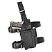 VTOSEN Drop Leg Holster, Molle Tactical Pistol Thigh Gun Holster, Tactical Leg Holster, Airsoft Gun Drop Thigh Holster, Left & Right Hand Adjustable, Black, Khaki