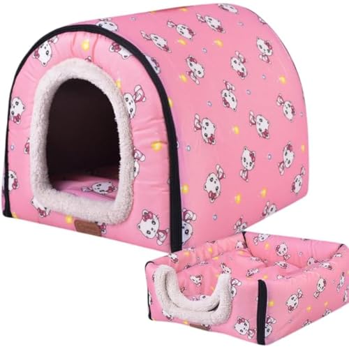 SSZY �� �n�E�X �h�[���^ �~�p �􂦂� �ۉ� �n�E�X ����~�� ��� �����p �y�b�g�x�b�h ���^�� ���^�� ��^�� (�s���N�̎q�L,XXL:100*80*70CM)