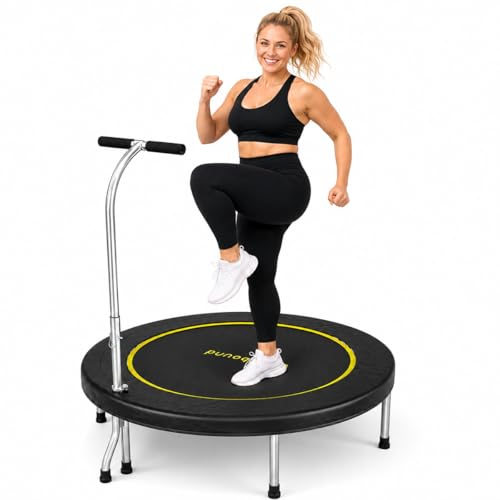 SkyBound Boogie Bounce Mini Trampoline with Handle