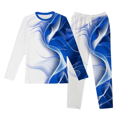 Jogging homme hiver pour le jardinage et le sport en ensemble sportswear 2 pièces tricot
