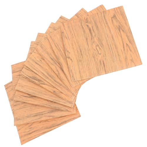 Veemoon 40piezas Papel Autoadhesivo Texturizado De Simulación Realista Instalación Para Decoración De y Color Amarilla