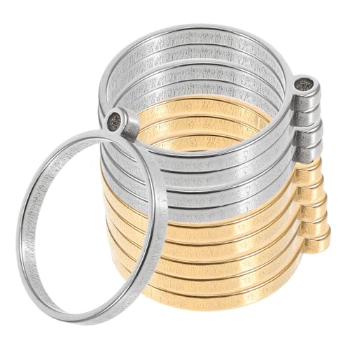 Pendentifs ronds pour moulage de résine sans risque de fuite