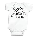Bump and Beyond Designs Baby Announcement Gift for Dad Grandpa or Grandma (White 0-3 Months)