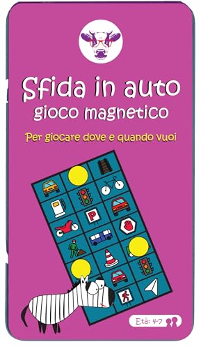 Purple Cow Sfida in auto - Gioco magnetico
