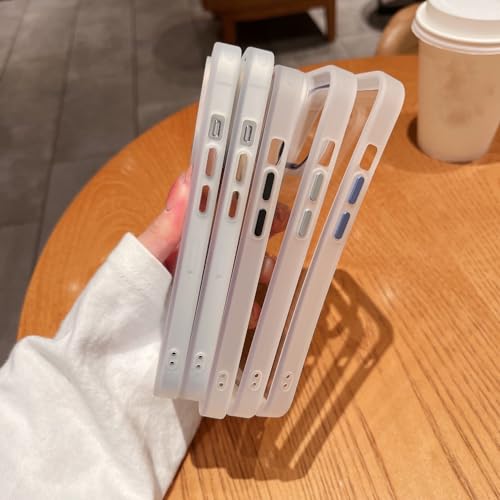 Coque de luxe en métal pour iPhone 13 de protection antichoc transparente - 5