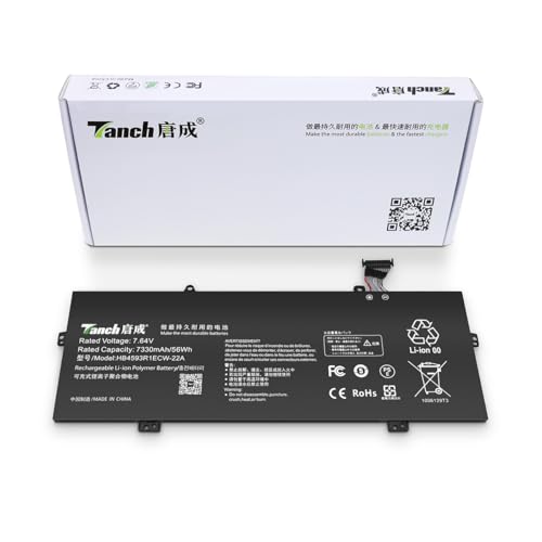 Batteria per computer portatile HB4593R1ECW-22A per KLVL-WFH9 CMIIT WFE9Q WXX9-PCB 7.64V 7330mAh/56Wh