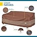 Duck Covers Ultimate Waterproof Patio Sofa Cover, Outdoor Couch Cover with All Weather Protection, Patio Furniture Covers with Attachment Strap, 77