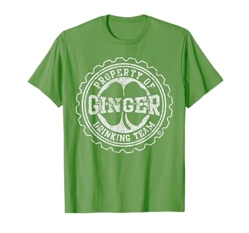Irish Ginger Drinking Team Beer St Patrick's Day - Camiseta Camiseta