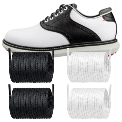 Endoto 2 Pairs Waxed Shoe Laces for FootJoy Golf Dress