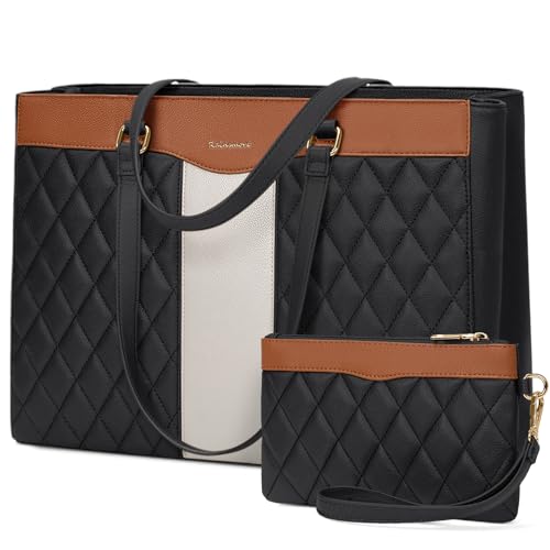 RAINSMORE Laptop Tote with Wristlet