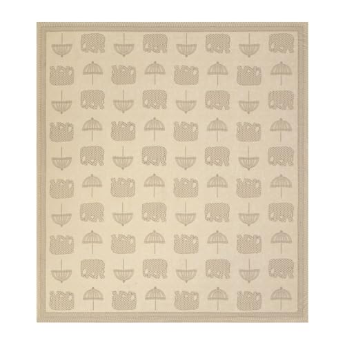 Image of Living Roots Ethnic Jaipur Block Print Double Cotton Bedsheet & 2 Pillow Covers, for Mattress Upto 6 inches Thick, No Colour Bleeding, Grey Colour, King Size 90 * 108 inches, 120TC (601-B)