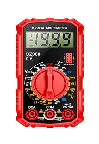 Multimètre numérique pour électricien CYL-SZ308 idéal pour tester les prises et circuits de maison