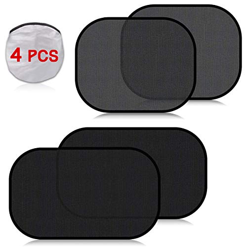 Car Window Shades for Baby 4 Pack, Auto Sun Shiled for Blocking UV