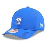 New Era Youth Royal Los Angeles Rams 2025 Sideline 9FORTY Adjustable Hat