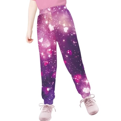 Pinupub Stretch Joggers Pants for Boys Girls Sports School Trousers Casual Sweatpants with Pockets3