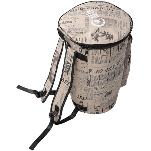 Sac tambour africain 10" contre la pluie et les chocs avec sa mousse épaisse