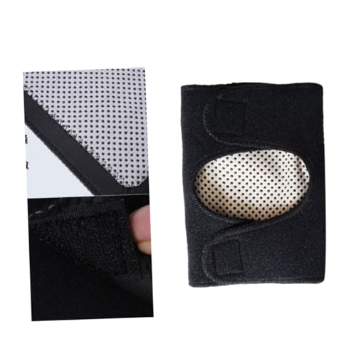 KOMBIUDA 2pcs Self Heating Elbow Pad Elbow Brace Elbow Supporter Thermal Elbow Pad Elbow Massager Black