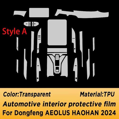 Película protectora de TPU antiarañazos Dongfeng HAOHAN RHD 6