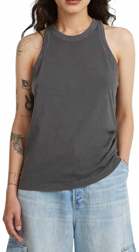 G-Star Washed Tank R T WMN t-shirt femme top sans manches délavé chic