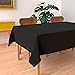 Produktbild Soleil d'ocre Tischdecke mit Fleckschutz eckig 140x300 cm ALIX schwarz