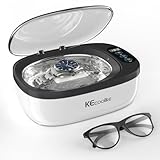 Ultraschallreinigungsgerät Ultraschallreiniger Ultraschallgerät KECOOLKE 750ml Sonic Cleaner mit digitalem Timer für Brillen, Ringe, Münzen, Fingerringe, Geld