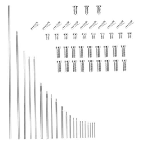 VANZACK 1Set Oboe Repair Kit Durable Threaded Shaft Sticks Screws for Woodwind Instrument Maintenance Easy Precision Repair Secure Fit Essential Oboe Accessories