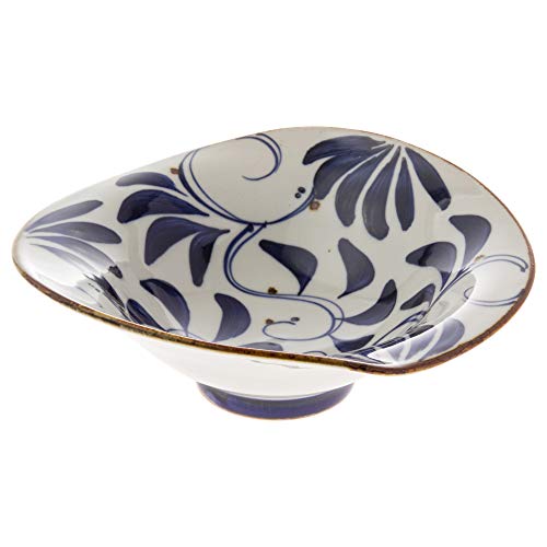 Hasami Ware 14503 Karakusa Naburi Medium Bowl, 6.9 x 2.6 inches (17.5 x 6.5 cm)