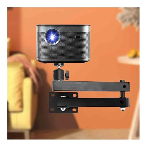 Support de projecteur mural rétractable et pliable pour maison et bureau