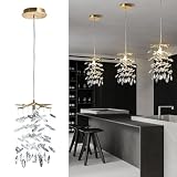 YUYI Gold Tree Branch K9 Crystal