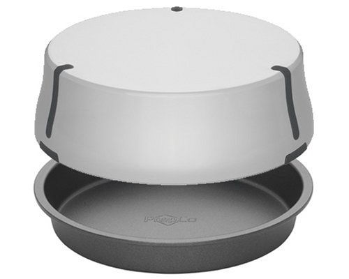 Bake Porter 9-Inch Cake Pan with Serving Cover, Grey