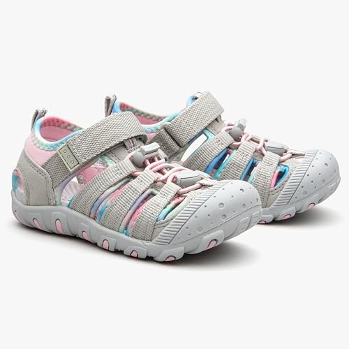 Image of Weestep Toddler Little Kid Boys and Girls Close Toe Hook Loop Sandal