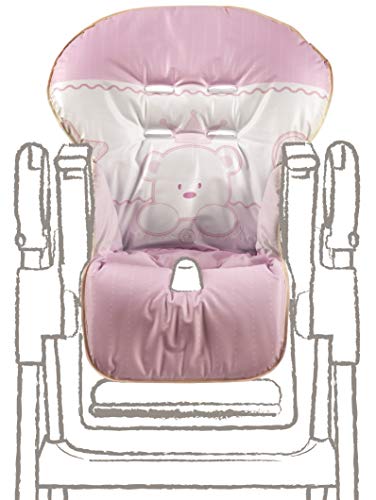 Italbaby Itb_Housse de chaise haute en PVC Babyre Rose