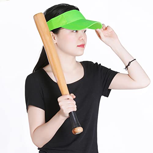 Rbenxia 5 Pieces Of Adjustable Sport Visors Sun Visor Hats Cap Visors For Women And Men (Orange, Yellow, Green, Red, Rose Red) #TOP4
