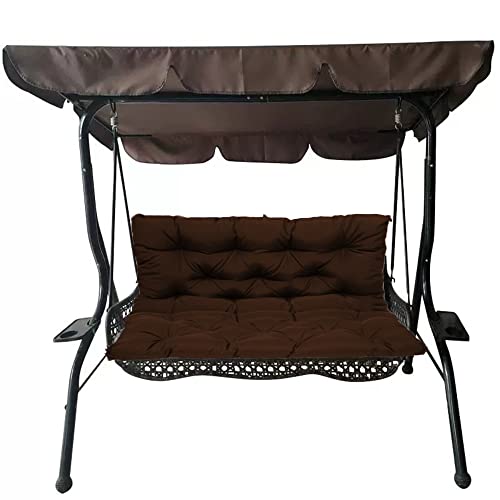 Coussins pour banc de terrasse étanches et confortables de 150 cm avec attaches