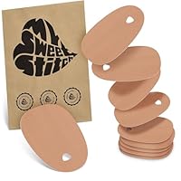 MySweetStitch - Omnipod Underpatch 10x Hautschutzpflaster oval gegen Hautreizungen beim Omnipod, atmungsaktiv & hypoallergen, wasserfest bis 15+ Tage, Made in Germany, Beige
