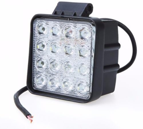 Unionlux 4 Inch 48W LED Work Light for Boat Car Tractor Truck 4x4 SUV ATV Flood 12/24V